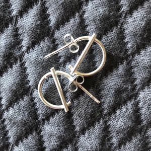 Never Worn Stirling Silver Earings NWT